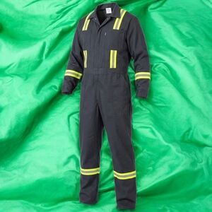 Dakota Flame Resistant Navy Blue Coverall 3XL Tall Mens